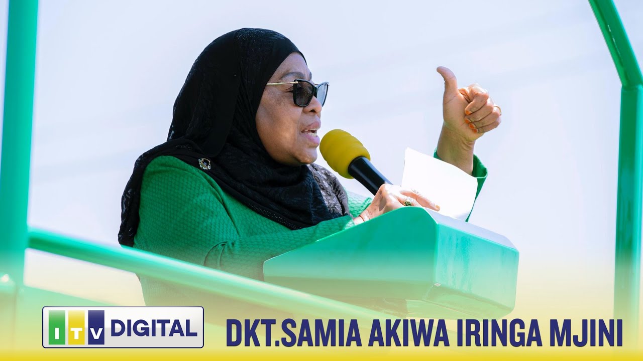 🔴 MGOMBEA URAIS CCM DKT. SAMIA AKIWA IRINGA MJINI..... SEPTEMBA 07 , 2025