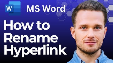How to Rename Hyperlink in Word