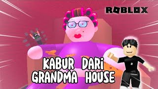 KABUR DARI RUMAH NENEK SERAM !!! Escape Grandma house obby - Roblox Indonesia screenshot 4