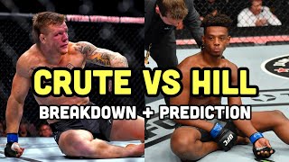 Jimmy Crute vs Jamahal Hill - UFC Vegas 44 Prediction