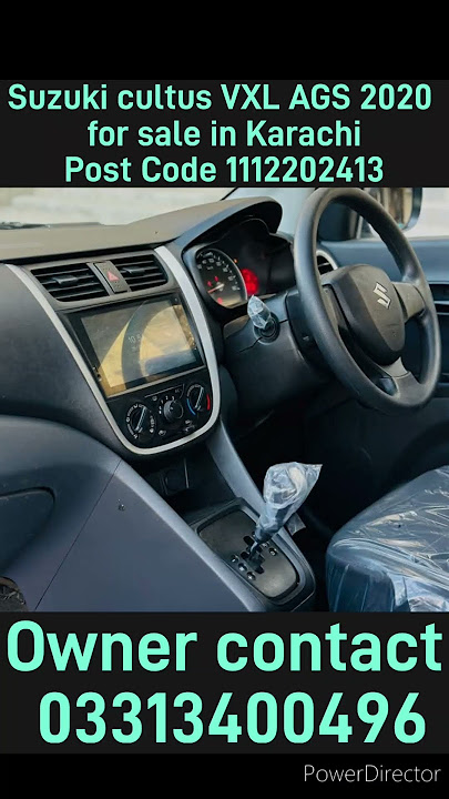 Suzuki cultus VXL AGS 2020 for sale in KarachiPost Code 1112202413 #saicmotors #suzukievery #trueval