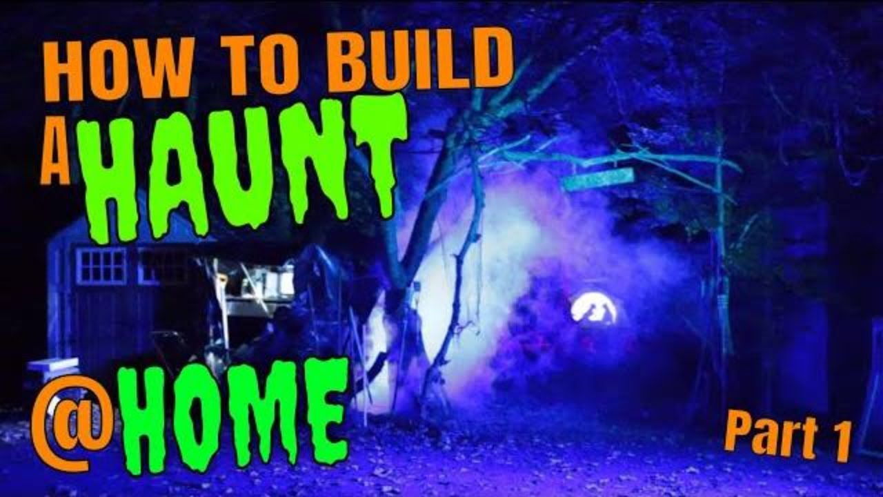 Advice from a REAL Imagineer -  How to Build a Haunt at home!