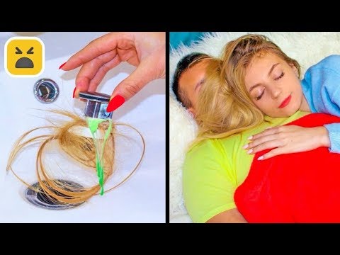 girls-problem!-long-hair-vs-short-hair-||-funny-everyday-situations