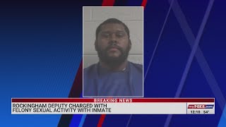 Now-former Rockingham County deputy accused of sexual activity with inmate