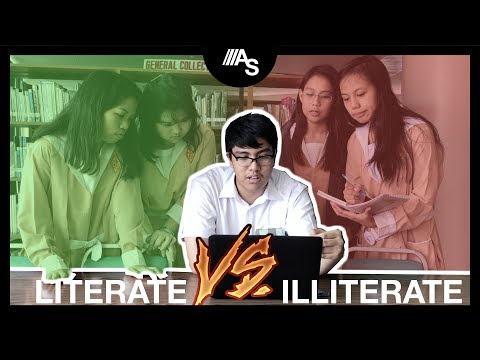 LITERATE VS ILLITERATE (Media and Information Literacy)