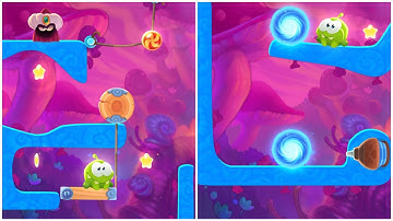 OM NOM CUT THE ROPE MAGIC FUNNY GAME #13  | GAME ON ANDROID/IOS