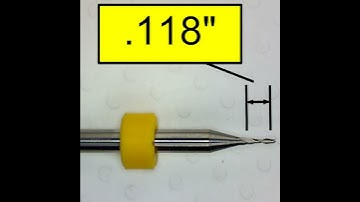 0.50mm - .020" Two Flute Endmill