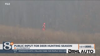 DNR wants public input on upcoming Deer Hunting Season