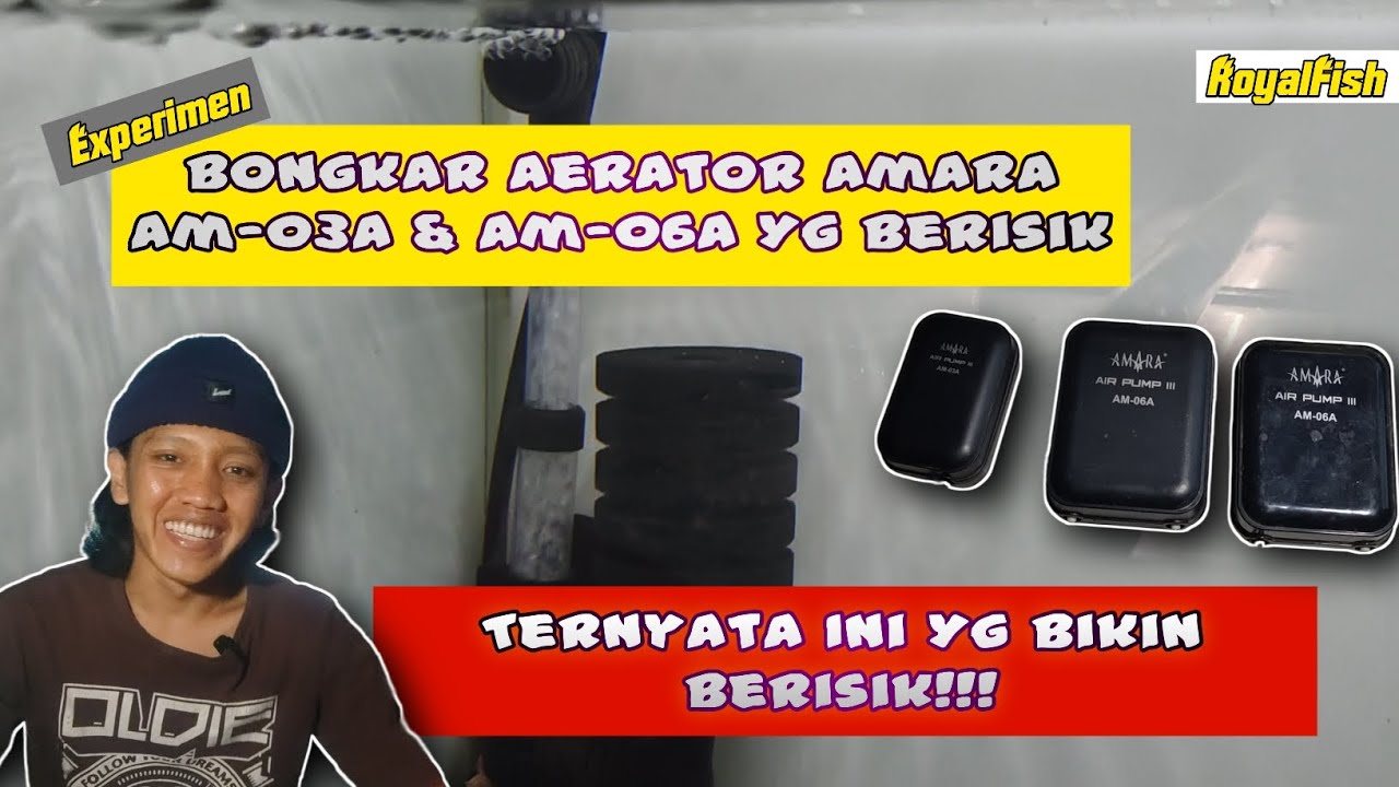 Aerator Amara Am-03A & Am-06A Tiba-Tiba Berisik❓| Jangan Panik❗Lakukan Cara Ini Dulu❗