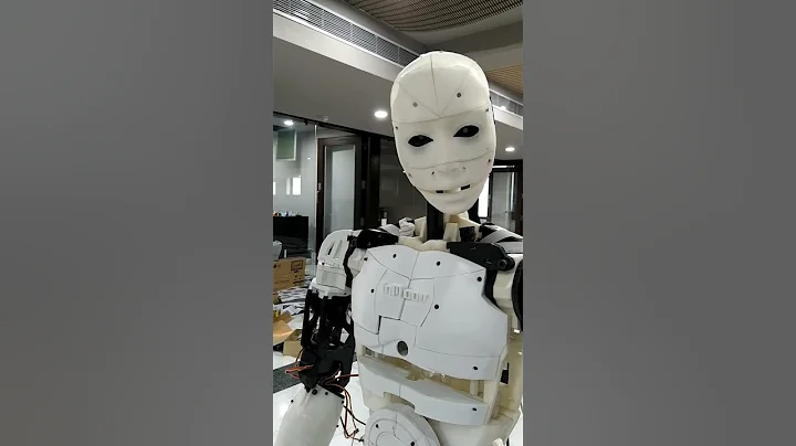 InMoov humanoid robot, a 3D printed robotics solution#robot #humanoid #3d #3dprinting #technology