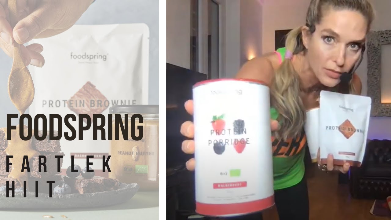 Fartlek HIIT Workout grazie a Foodspring