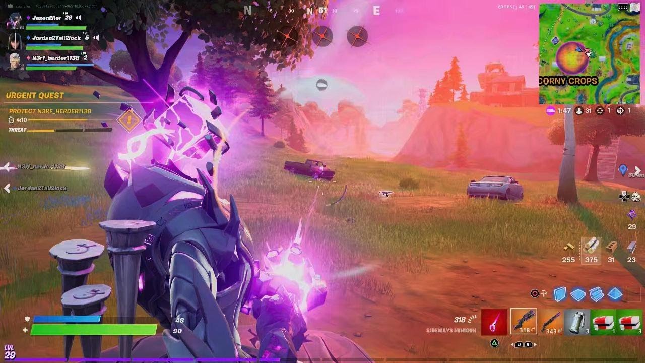 Sideways Mini-Gun | Epicness! | Fortnite