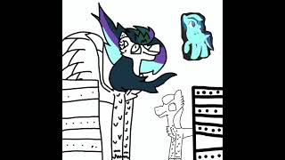 Nightmare Tower Louis And Apple Bloom My Little Pony Speedpaint