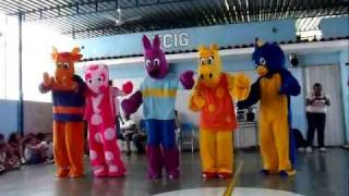 Backyardigans Personagens Vivos - Cecig Ilha Do Governador