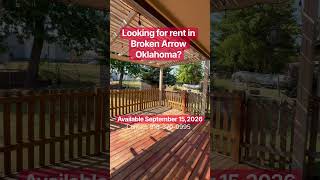 Looking for rent in Broken Arrow Oklahoma? $1800/month available now ! Looking for rent in Broken Arrow Oklahoma? $1800/month available now !