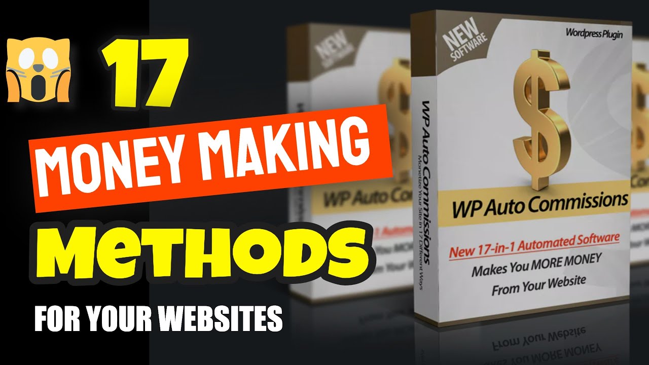 WP Auto Commissions Review 🔥| 17 Money Making Methods For Wordpress 💰