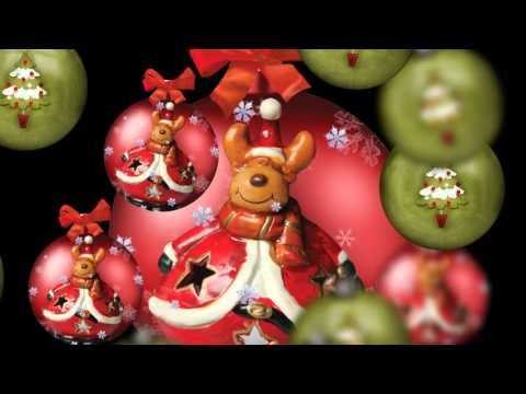 Christmas Baubles خلفيات مونتاج متحركه لبرامج المونتاج عاليه الدقه 