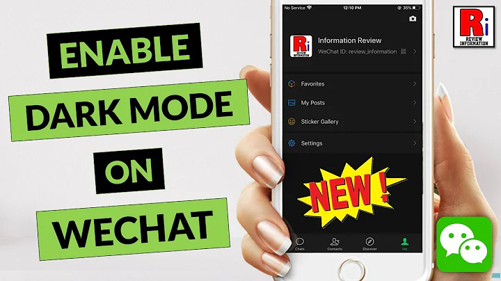 How To Enable Dark Mode On WeChat For iOS Device - New Update - DayDayNews