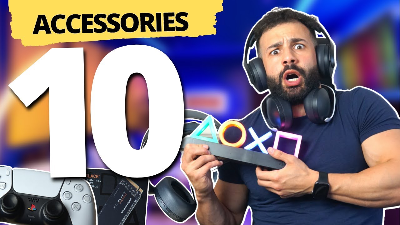 10 MUST have PlayStation 5 ACCESSORIES YouTube