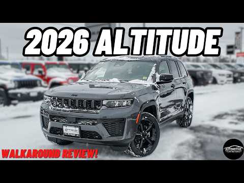 2026 JEEP GRAND CHEROKEE ALTITUDE! | *Full Walkaround Review* | Is It Finally WORTH Buying?!
