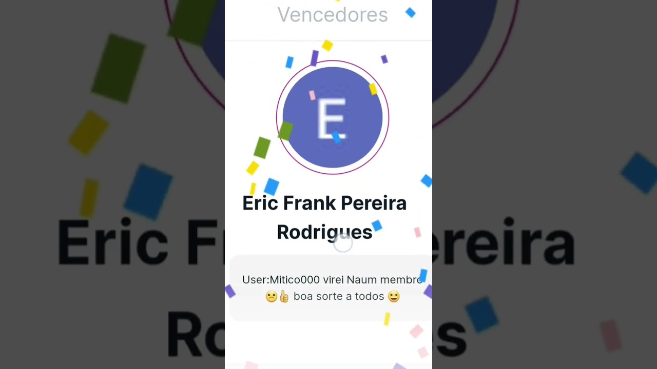 Vencedor do sorteio de pulseira pontuda rosa! parabéns 