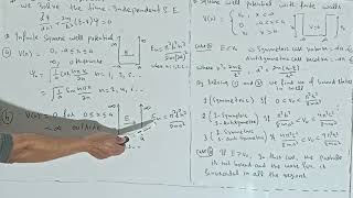 Energy eigen value equation and eigen function for infinite and finite potential well