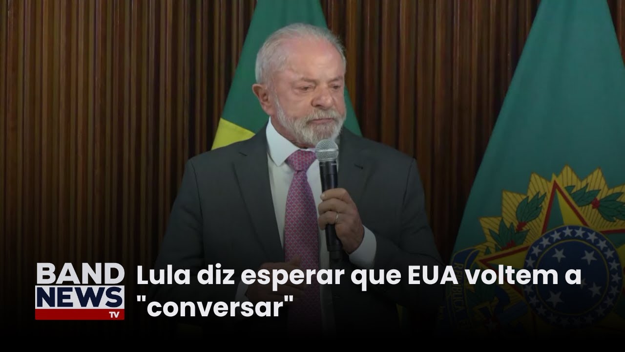 Lula diz esperar que EUA voltem a 