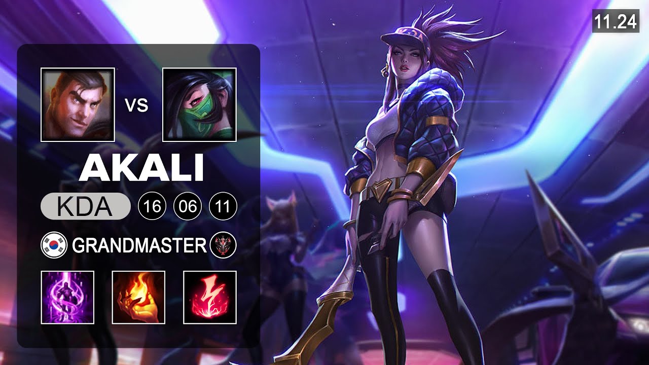 Akali Top vs Jayce - KR Grandmaster - PreSeason 12 Patch 11.24
