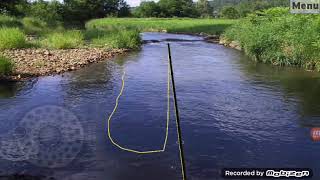 Fly fishing simulator catching 2 fishes screenshot 5