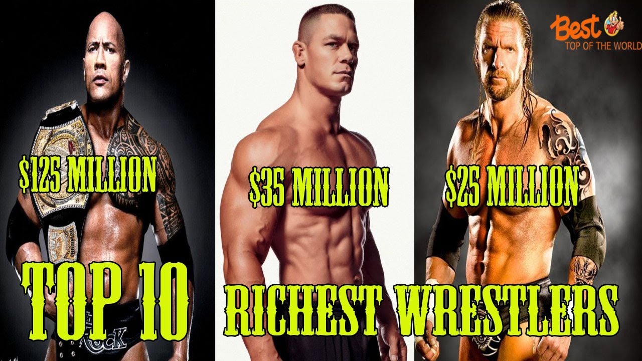 Top 10 Richest Wrestlers in the World YouTube