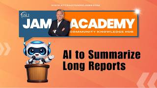AI to Summarize Long Reports
