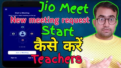 how to use jio meet app | online meeting kaise karen  with meeting ID ans password