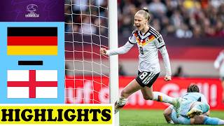 Big win for Germany | England vs Germany Highlights | U17 Women's EURO 2026