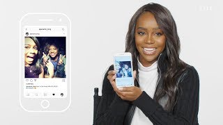 Aja Naomi King Insta-Stalks Viola Davis, Kevin Hart, And The Cast Of Htgawm