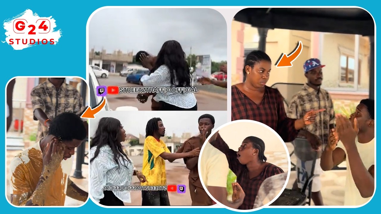 LOYALTY TEST GONE WRONG! Afua Nash Tiktok Food Content Creator Pours Soup On Popular Boyfriend