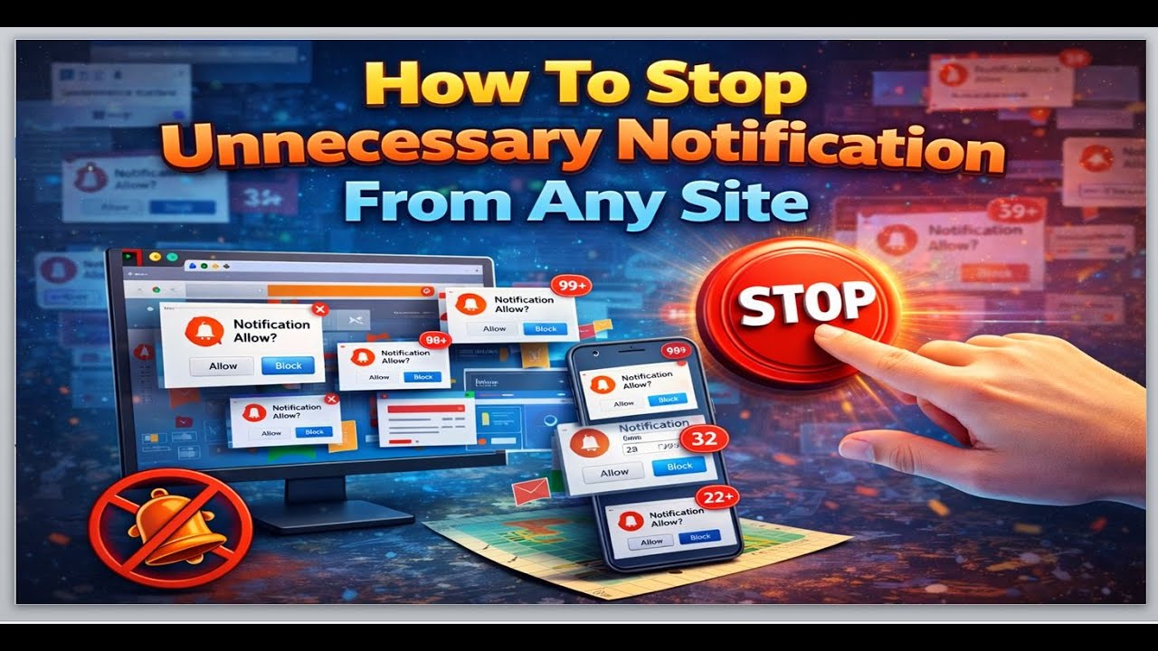 Как отключить ненужные уведомления с любого сайта