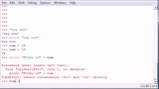 Python Programming Tutorial-7-More on Strings
