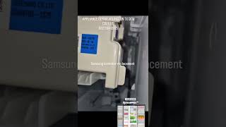 Samsung refrigerator no ice.  icemaker replacement.  appliance repair Arlington tx dfw