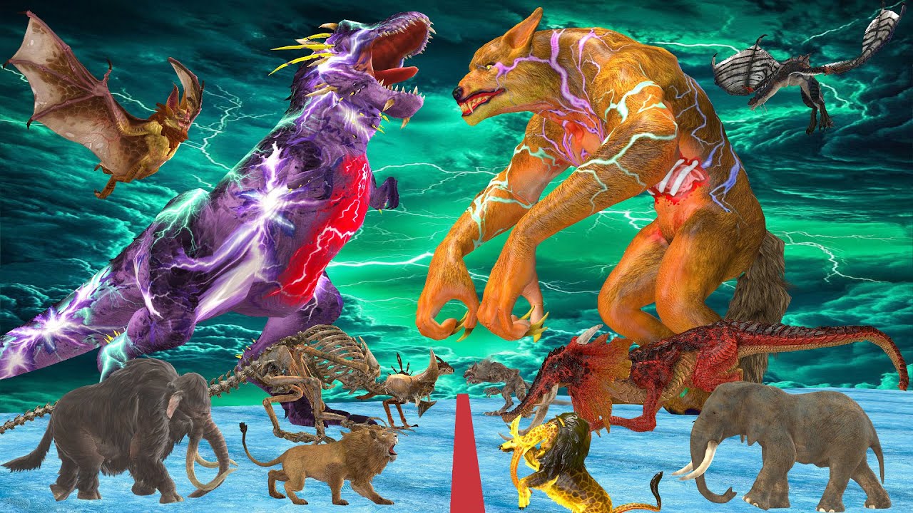 30 Incredible Animals Race vs Dinosaurs vs Prehistoric Mammals Speed Race Run: Who Will Win? ARBS