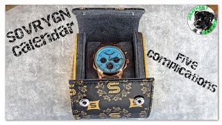 What has 3 hands and 5 complications? This watch! SOVRYGN Calendar Review