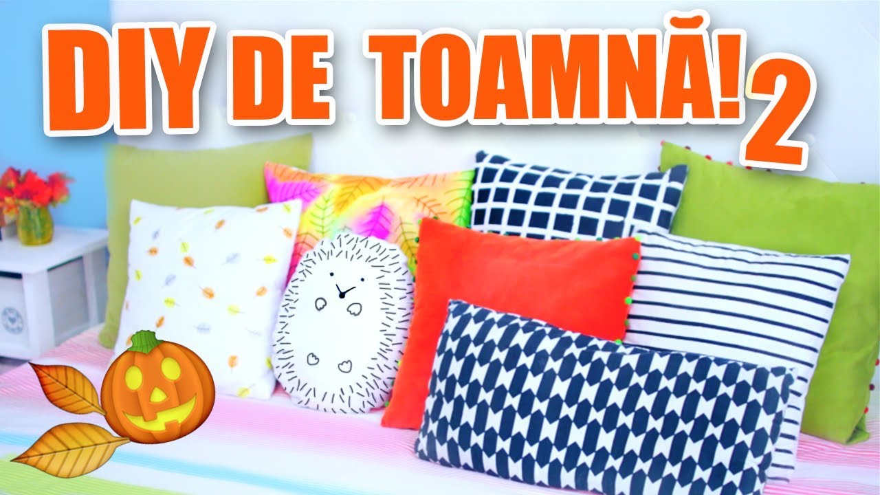 DIY Decoratiuni De Toamna Pentru Camera #2 🍂🍁🎃