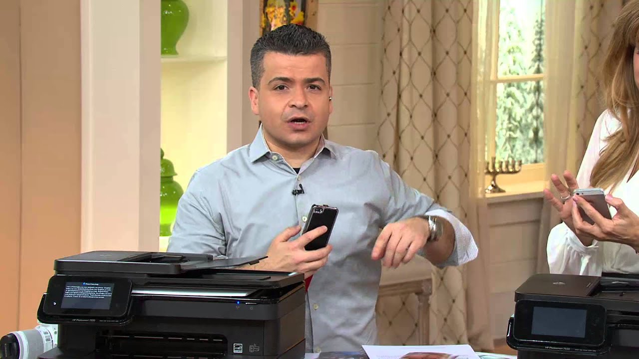 HP Photosmart 7520 All In One Wireless Printer with Software & Ink with Amy Stran