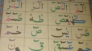 Noorani Qaida Lesson 4 Huroof e Muqattaat in Urdu/Hindi / Quran Learning with Youtube /