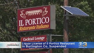 New Jersey Suspends Restaurants Liquor License For Defying COVID-19 Orders