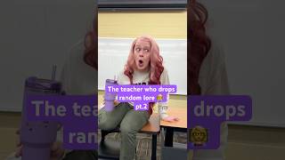 SHES SO MYSTERIOUS I NEED MORE #lore #teacher #teacherlife #school #funny #teaching #comedy