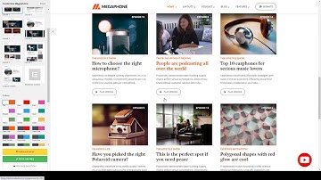 Megaphone - Audio Podcast WordPress Theme music podcast theme Konomi