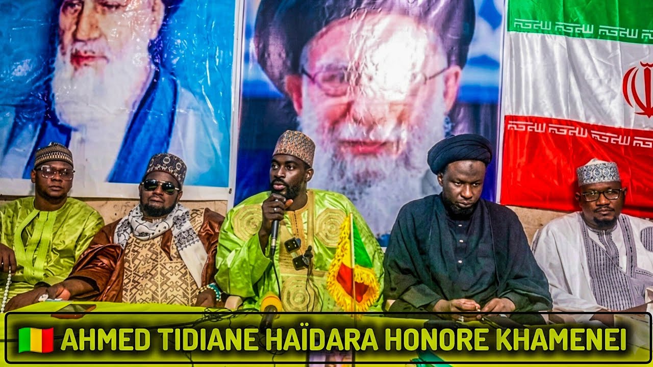 Chérif Ahmed Tidiane Haïdara 🇲🇱 rend hommage à l’Ayatollah Ali Khamenei
