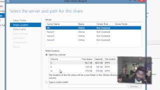 Creating a New User File Share in Windows Server 2012 R2 - Part 4
