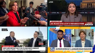 🔥 Pelosi SLAMS AOC Over Leadership | Fox Host Schools Dems | Treasury Warns GDP Hit From Shutdown
