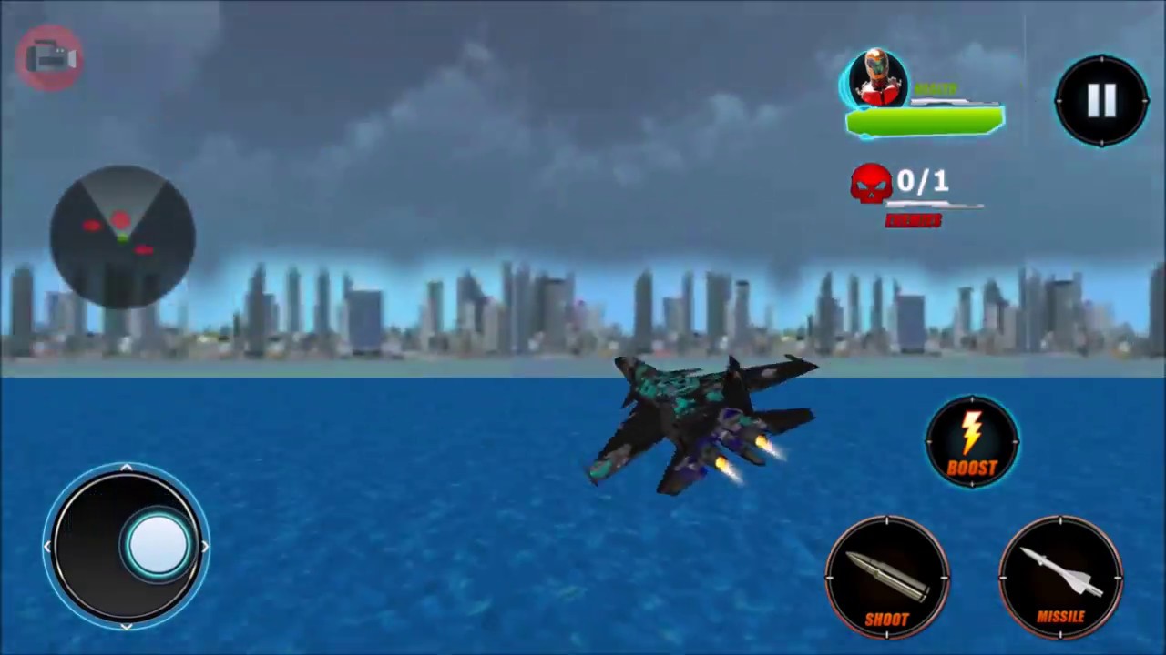 Flying Robot War City Rescue